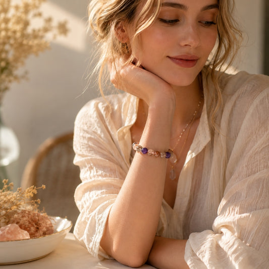 Super Seven Crystal Bracelet Melody Stone