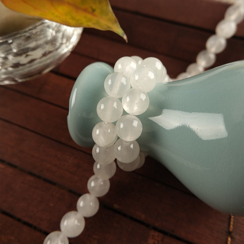 Selenite Round Beads For DIY Bracelets, Necklaces & Jewelry Making