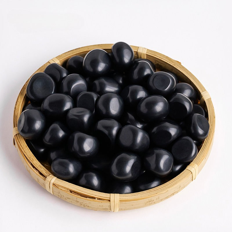 Healing Stones & Crystals Set | 5 Natural Tumbled Gemstones  5 natural tumbled gemstones: Clear Quartz, Tiger's Eye, Black Obsidian, Smoky Quartz, and Howlite.
