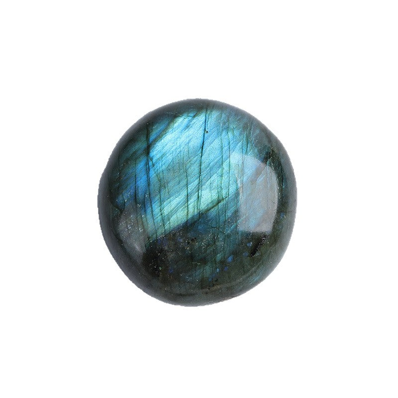 Natural Labradorite Palm Stone | Blue Flash Moonstone Freeform Crystal | Polished Handheld Healing Stone Mineral Specimen | 2-8cm