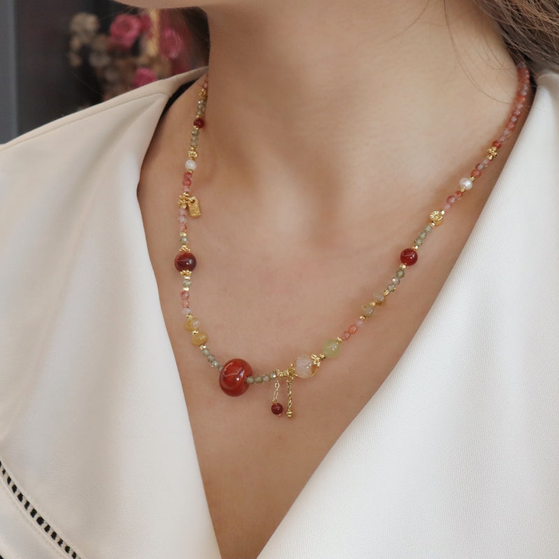 Natural_Red_Agate_Freshwater_Pearl_Necklace_for_Women-2
