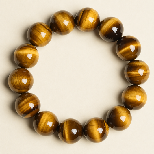 Natural Tiger Eye Bracelet for Men & Women