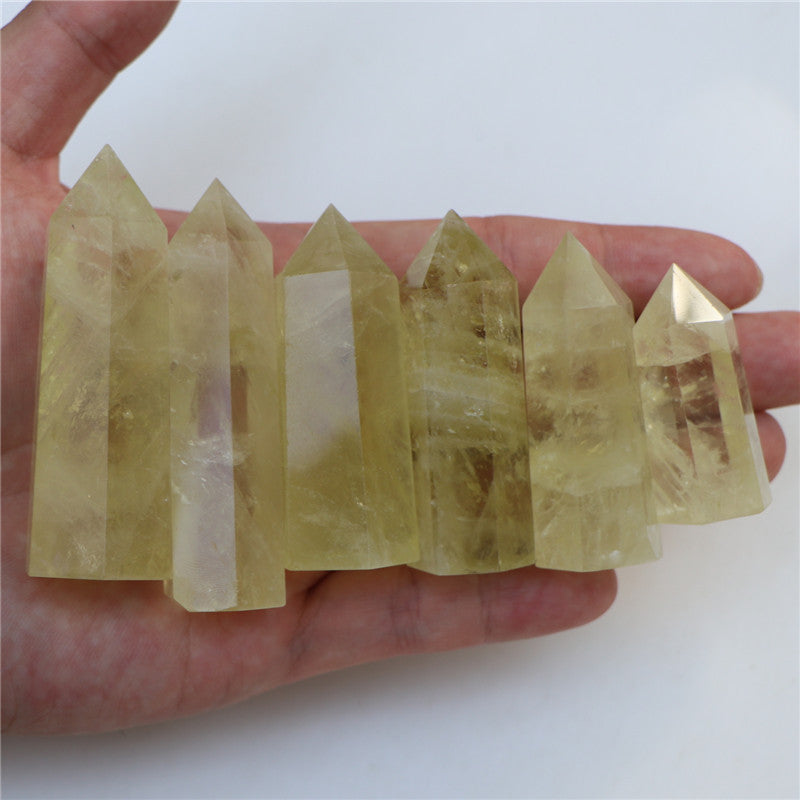 Natural Citrine Crystal Tower