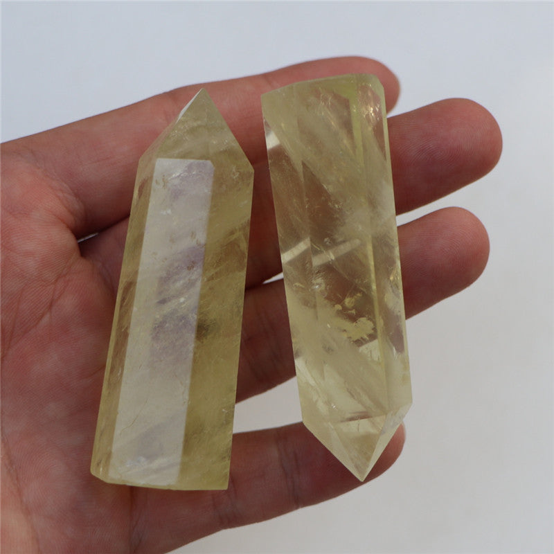 Natural Citrine Crystal Tower