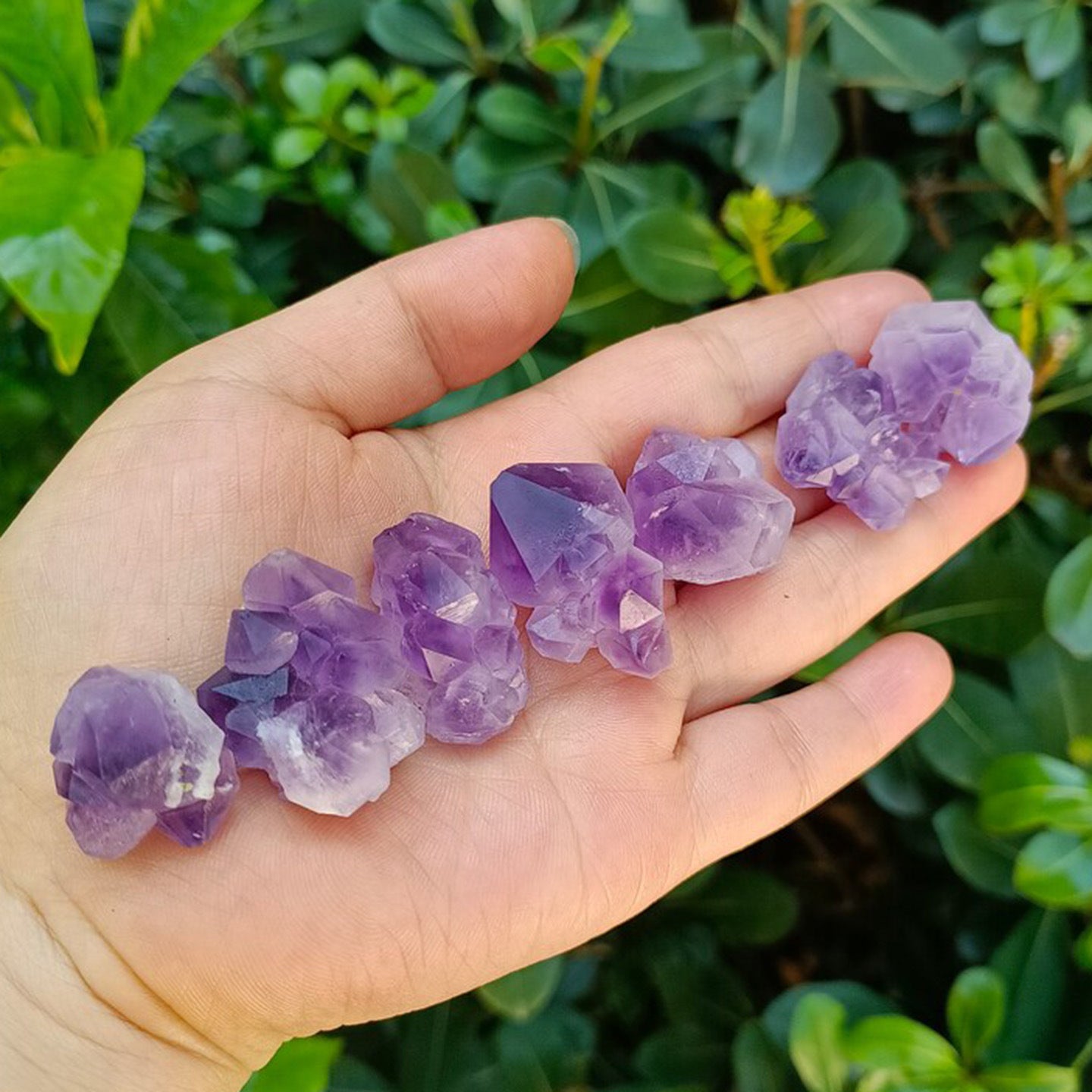 Natural Amethyst Crystal Cluster