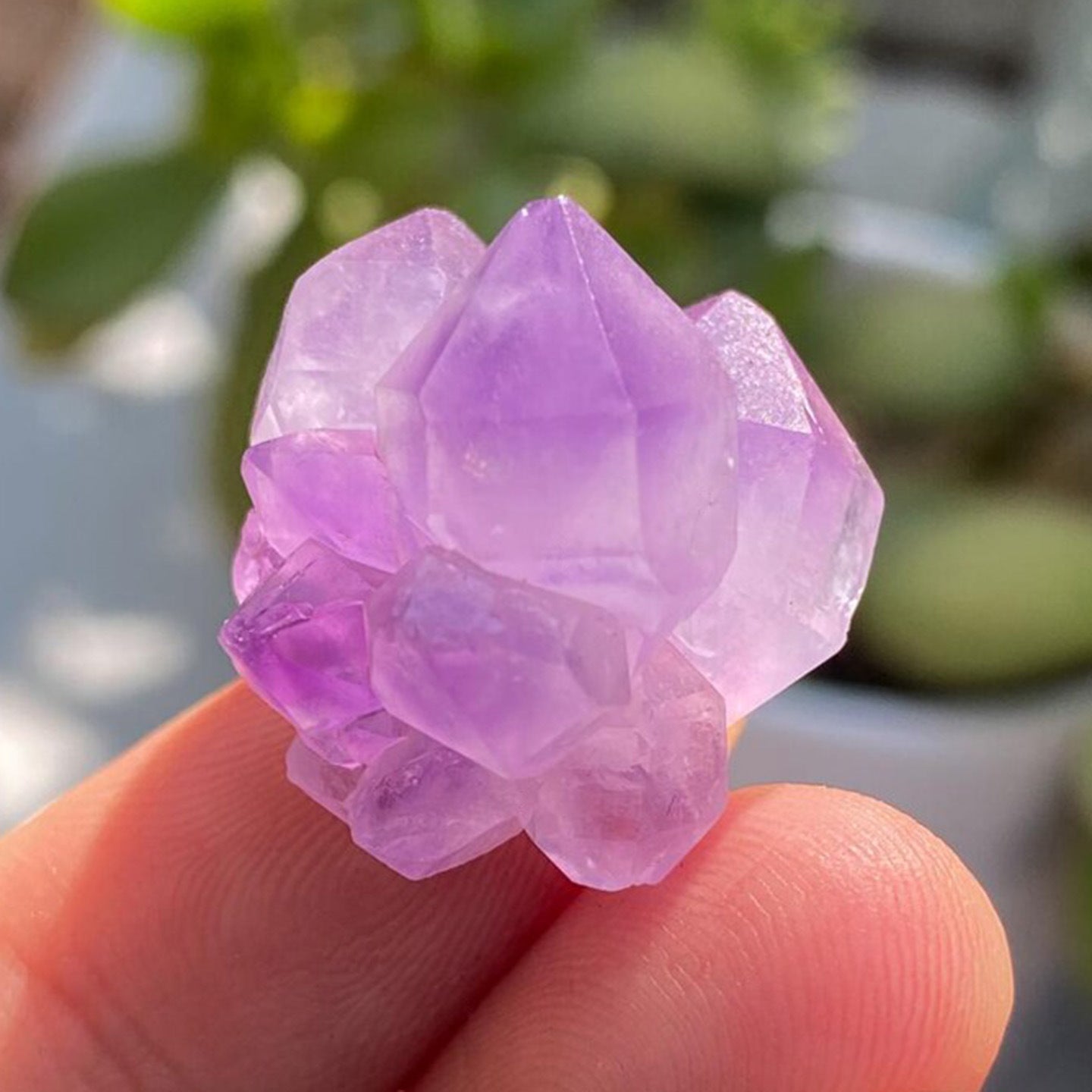 Natural Amethyst Crystal Cluster