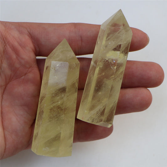 Natural Citrine Crystal Tower