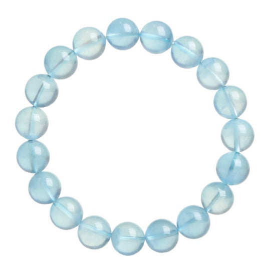 Natural Ice-Clear Aquamarine Bracelet