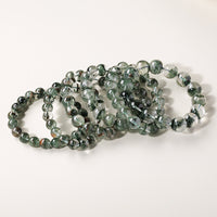 whispercrystal-Starlight_Green_Phantom_Round_Bead_Bracelet